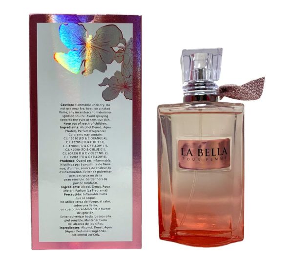 La Bella Pour Femme Eau de Parfum 3.4 fl oz, Long Lasting Fragrance - Image 3