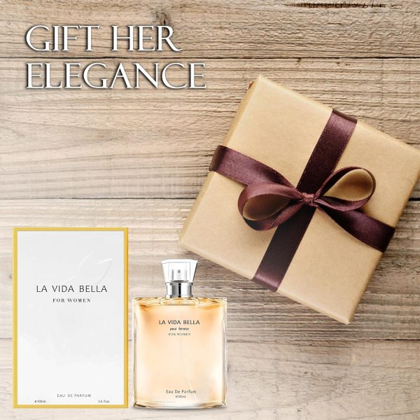 La Vida Bella Eau de Parfum Spray for Women 3.4 fl oz - Image 2