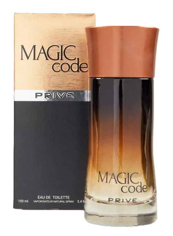 Pour Homme Magic Code Prive Eau de Cologne 3.4 fl oz, for Men's