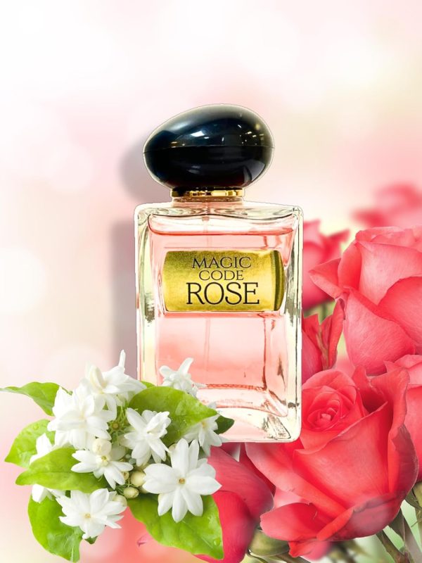 Magic Code Rose Eau de Parfum 3.4 fl oz Chypre Floral fragrance for Women - Image 3