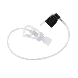 Huber Infusion Set Kawasumi 22 Gauge 3/4 Inch 8 Inch Tubing Without Port