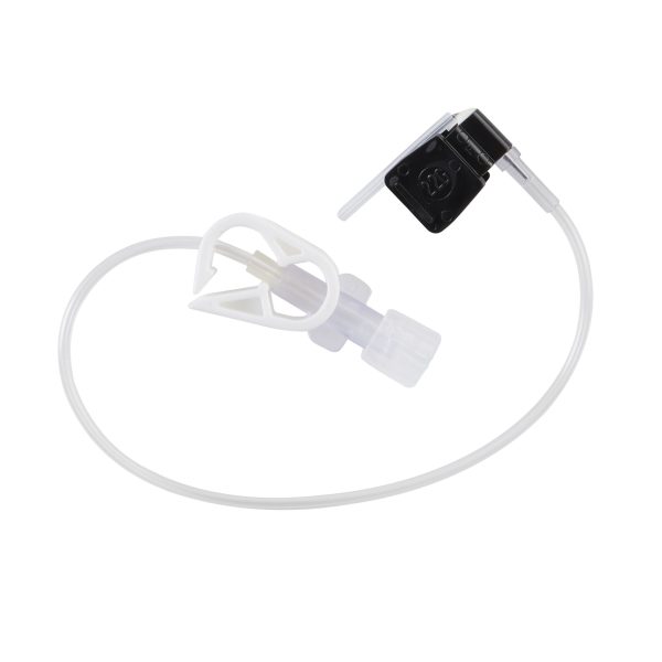 Huber Infusion Set Kawasumi 22 Gauge 3/4 Inch 8 Inch Tubing Without Port