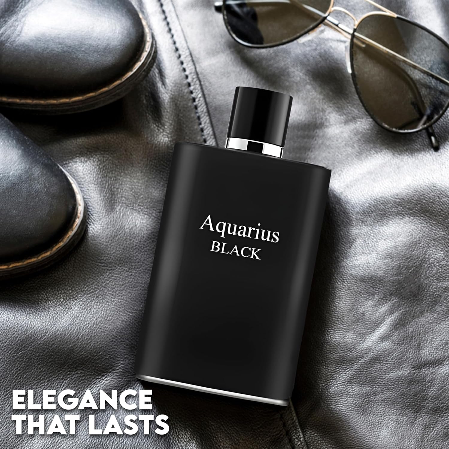 Aquarius Black Spray Cologne 3.4 Fl. Oz. Eau De Toilette for Men - Image 4