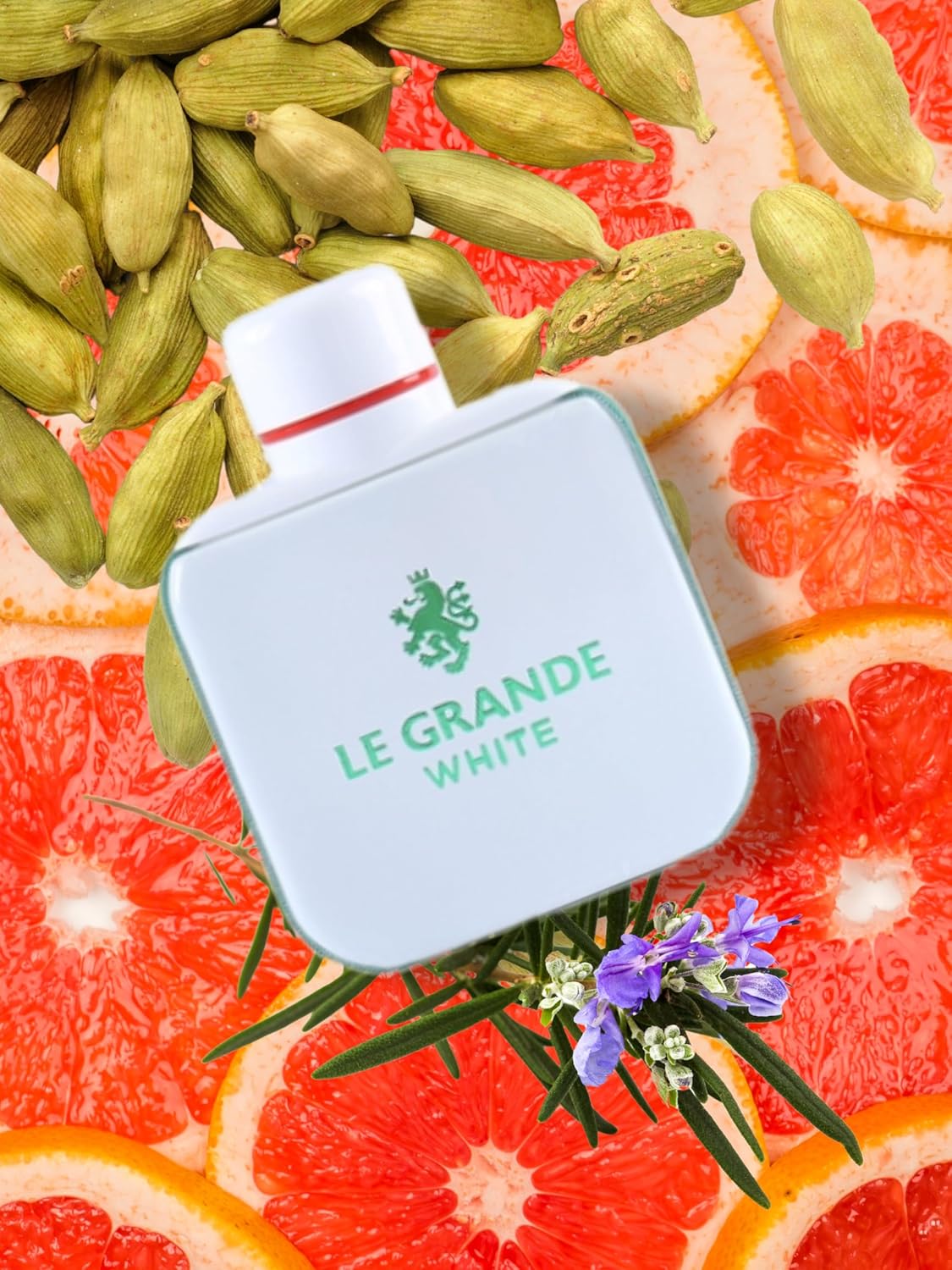 Le Grande White Spray Cologne 3.4 Fl. Oz. Eau De Toilette for Men - Image 2