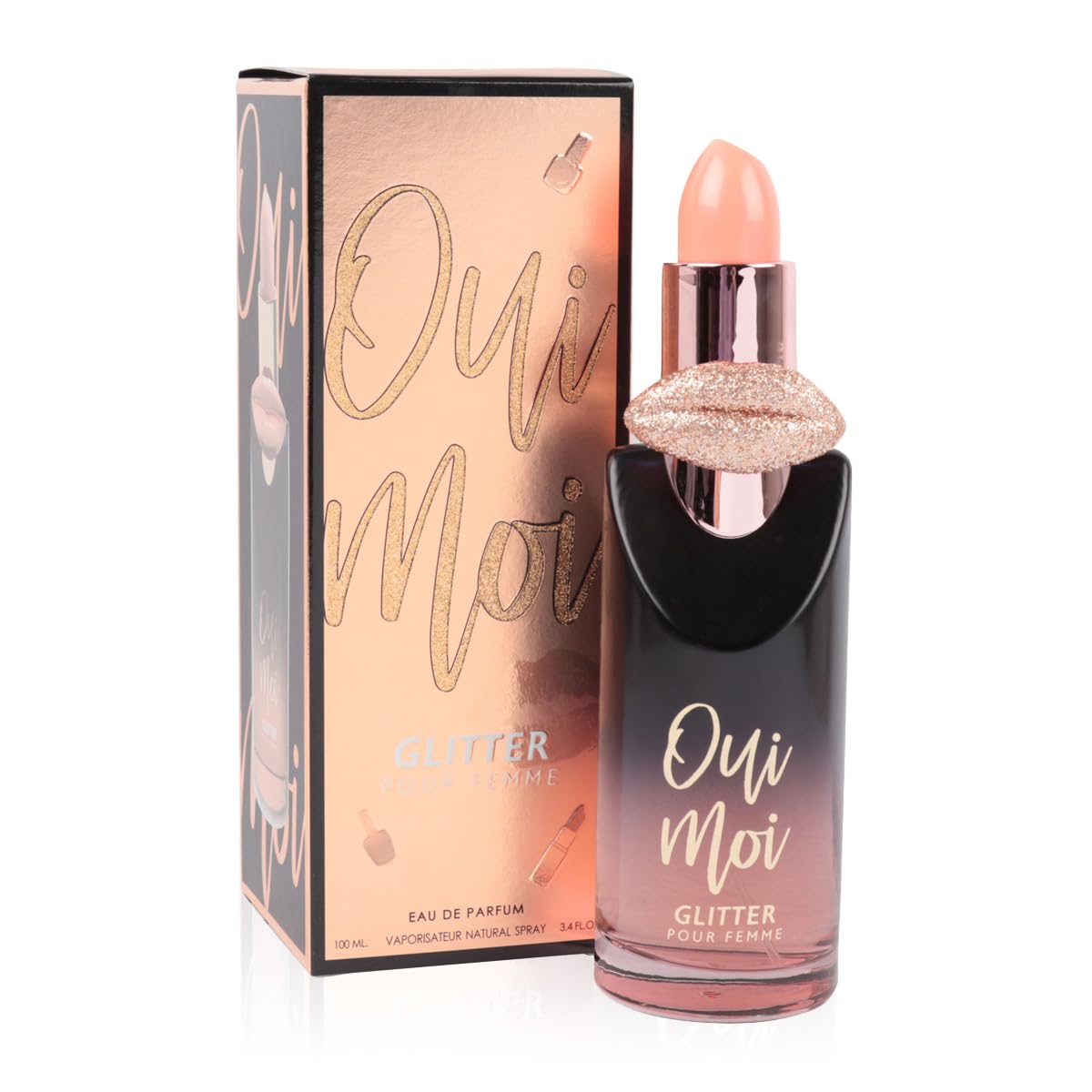 Oui Moi Glitter Spray Perfume - Eau De Parfum for Women 3.4 fl.oz - Image 3