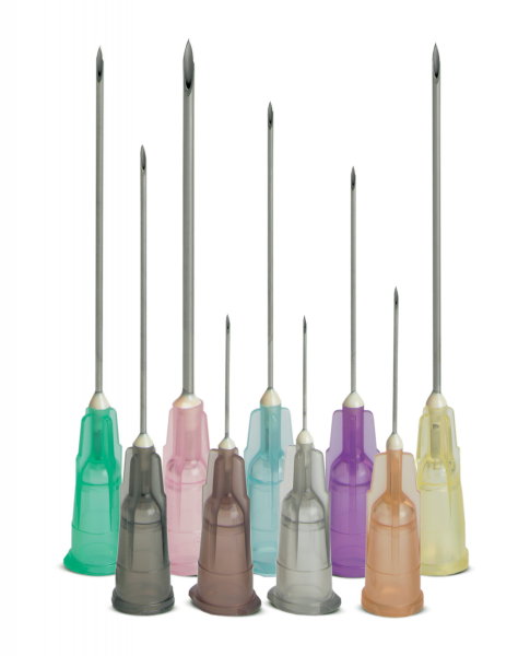 Hypodermic Sterile Needles Ultra Sharp Three Beveled Siliconized Needle