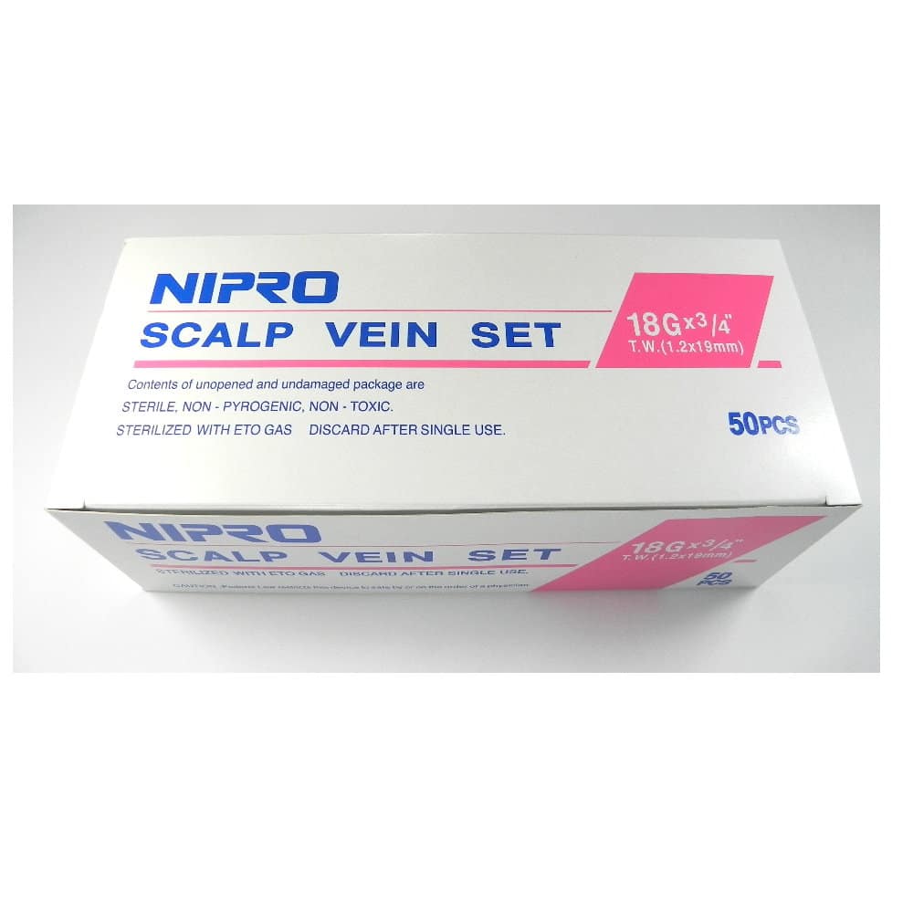 Scalp Vein Butterfly Winged Infusion Sets, Sterile, Individually Packaged - Image 6