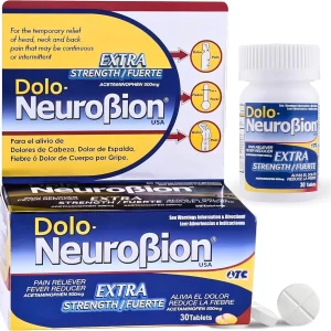 Dolo Neurobion 30 Tablets - Pain Reliever, Fever Reducer, Extra Strength
