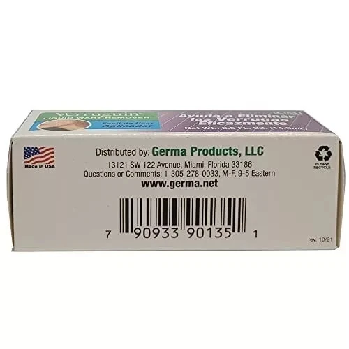 Verruguin Liquid Wart Remover Salicylic Acid 17%, 1/2oz Bottle - Image 4