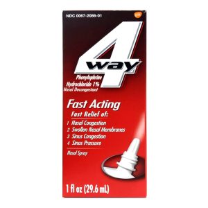 Sinus Relief 4 Way 1% Phenylephrine Strength Nasal Spray 1 oz. - 1EA