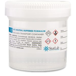 StatClick Prefilled 10% Neutral Buffered Formalin Solution Additive Container, 20 mL Fill in 40 mL -1 EA