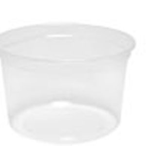 Solo Food Container 16 oz. Plastic Food Container Solo® Clear Single Use - Case of 500