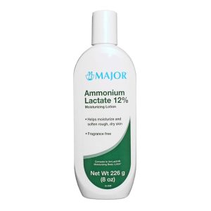 Major Ammonium Lactate Unscented Moisturizing Lotion, 8-ounce bottle - 1 EA