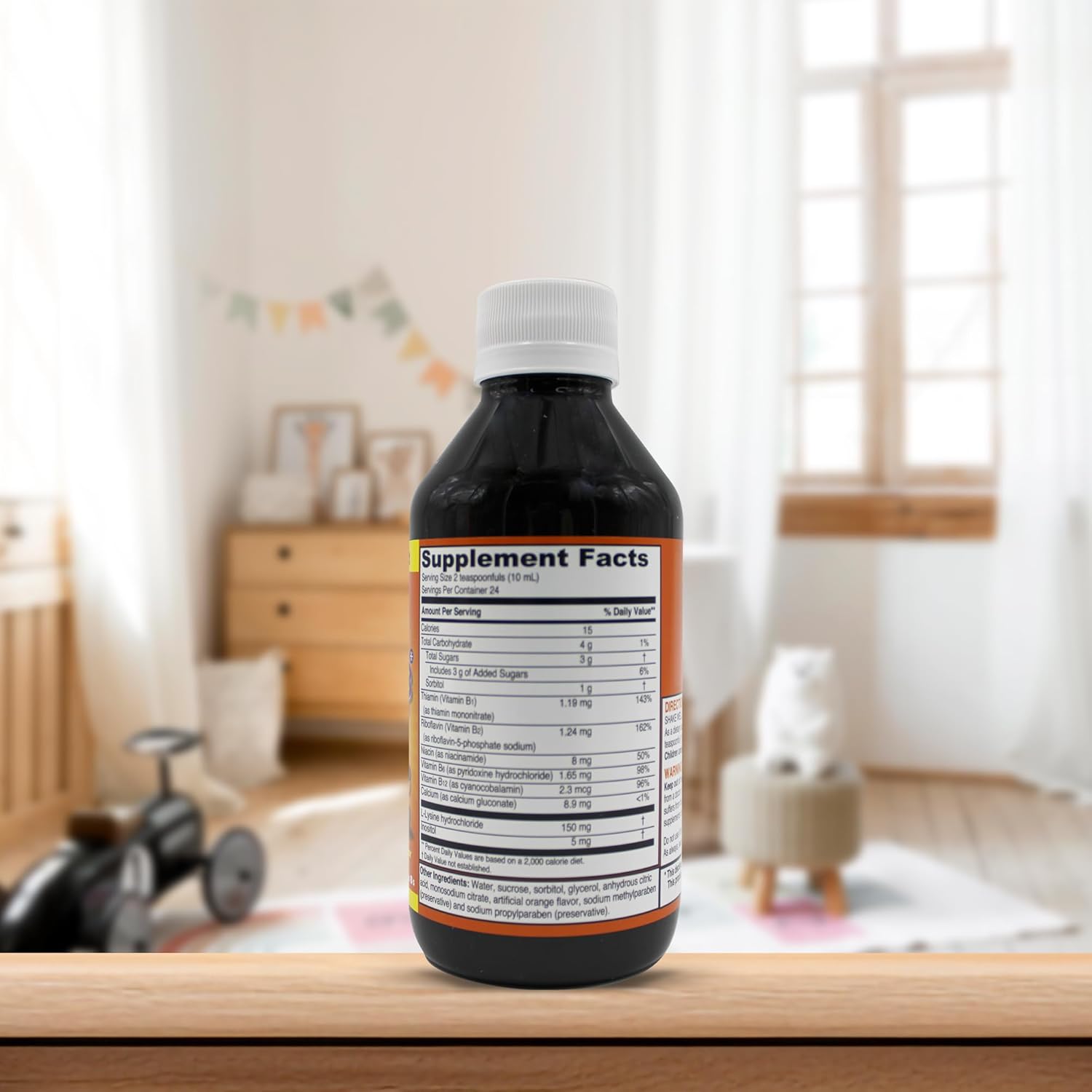 GirafKids Appetite Booster Syrup for Kids Ages 4+, 8 Fl Oz, Vitamins for Kids, Orange Flavor, Promotes Healthy Appetite & Energy - Image 8