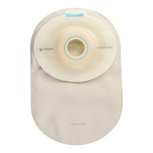 Ostomy Pouch SenSura® Mio Convex One-Piece System 8-1/4 Inch Length, Maxi Convex Light, Pre-Cut 1-1/8 Inch Stoma Closed End - Box of 10