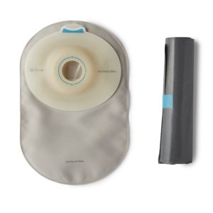 Ostomy Pouch SenSura® Mio Convex One-Piece System 8-1/4 Inch Length, Maxi Convex Light, Pre-Cut 1 Inch Stoma Closed End - Box of 10