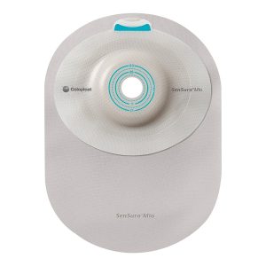 Ostomy Pouch SenSura® Mio Convex One-Piece System 8-1/4 Inch Length, Maxi Deep Convex, Trim to Fit 3/8 to 1-11/16 Inch Stoma Closed End - Box of 10