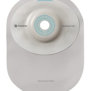 Ostomy Pouch SenSura® Mio Convex One-Piece System 7-1/4 Inch Length, Midi Soft Convex, Trim to Fit 5/8 to 1-5/16 Inch Stoma Closed End - Box of 10