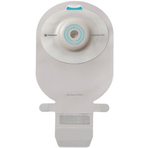 Ostomy Pouch SenSura® Mio Convex One-Piece System 11 Inch Length, Maxi Deep Convex, Pre-Cut 13/16 Inch Stoma Drainable - Box of 10