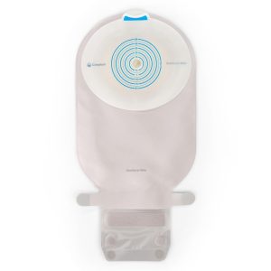 Ostomy Pouch SenSura® Mio One-Piece System Maxi Length Trim to Fit 3/8 to 2-1/8 Inch Stoma Drainable - Box of 10