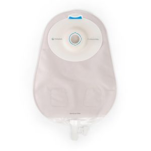 Urostomy Pouch SenSura® Mio Convex One-Piece System 10-1/2 Inch Length, Maxi Convex Light, Pre-Cut 11/16 Inch Stoma Drainable - Box of 10