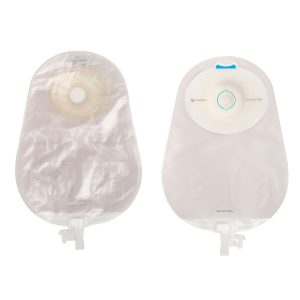 Urostomy Pouch SenSura® Mio Convex One-Piece System 10-1/2 Inch Length, Maxi Convex Light, Pre-Cut 13/16 Inch Stoma Drainable - Box of 10