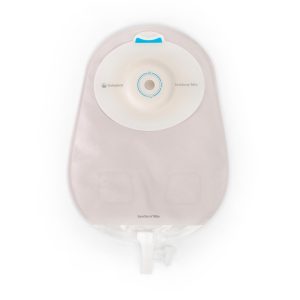 Urostomy Pouch SenSura® Mio Convex One-Piece System 9-1/2 Inch Length, Midi Convex Light, Trim to Fit 5/8 to 1-5/16 Inch Stoma Drainable - Box of 10