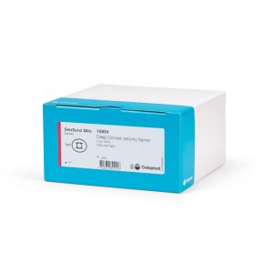 Ostomy Barrier SenSura® Mio Click Precut, Standard Wear Elastic Adhesive 50 mm Flange Red Code System 1 Inch Opening - Box of 5