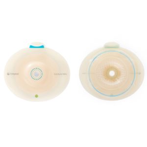 Ostomy Barrier SenSura® Mio Flex Trim to Fit, Standard Wear Elastic Adhesive 35 mm Flange Green Code System 10 to 20 mm Opening- Box of 5