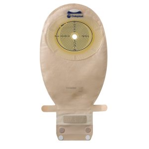 Ostomy Pouch SenSura® Xpro One-Piece System 11-1/2 Inch Length, Maxi Flat, Pre-Cut 1-3/16 Inch Stoma Drainable - Box of 10