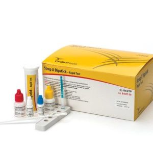 Cardinal Health Strep A Infectious Disease Immunoassay Respiratory Test Kit - Box of 50 Test
