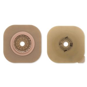 Ostomy Barrier CeraPlus New Image Trim to Fit, Extended Wear Without Tape 57 mm Flange Red Code Up to 1-3/4 Inch Opening - Box of 5