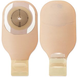 Premier 8901 One-Piece Beige Ostomy Pouch, Cut to Fit Stomas up to 64 mm - Box of 10