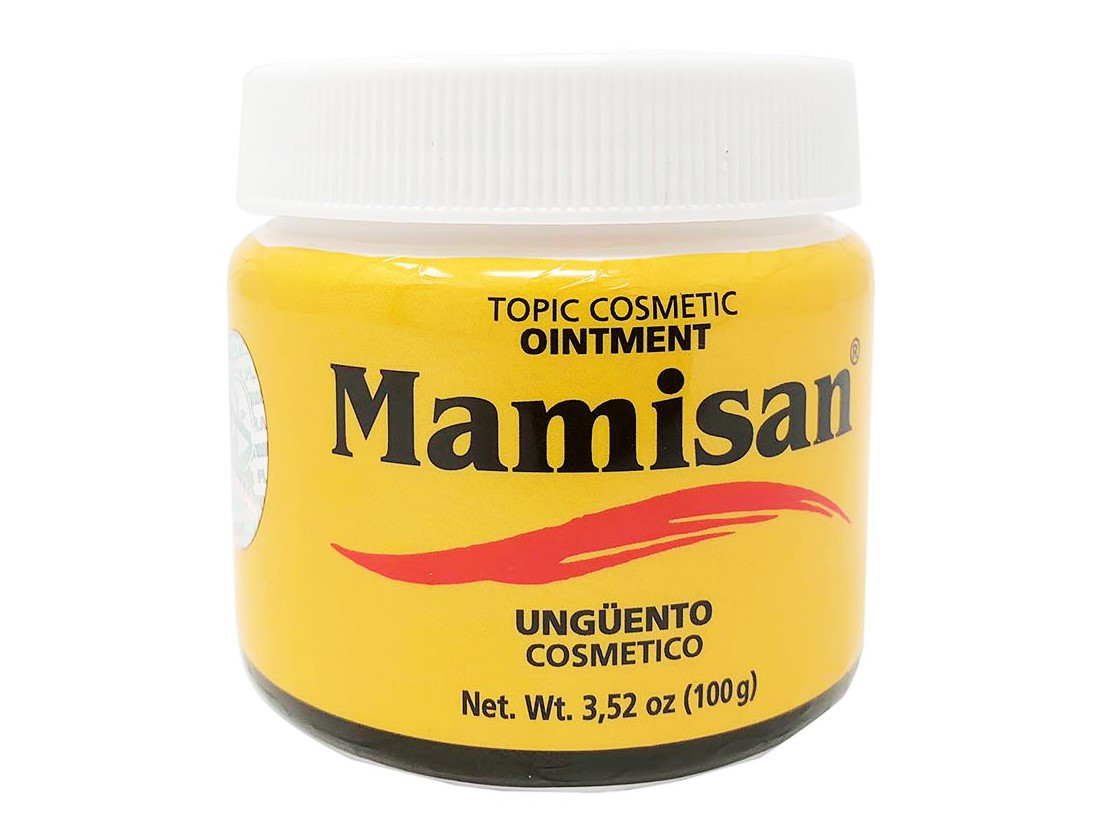 Mamisan Topical Ointment, Soothing Muscle Pain, Bruises, Burns, and Skin Issues 3.52oz