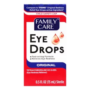 Family Care Original Eye Drops, 0.5fl oz. (15ml) Sterile