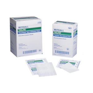 Superior Telfa Ouchless Nonadherent Film Dressing, 3 x 8 Inch - Case of 10 Packs of 200