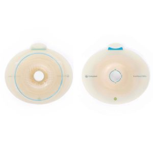 Ostomy Barrier SenSura Mio Flex Precut, Standard Wear Elastic Adhesive 50 mm Flange Red Code System 31 mm Opening - Box of 5