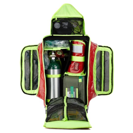 Medical Backpack Statpacks G3 Backup Red Urethane-Coated Tarpaulin 25 H X 18 W X 8.5 D Inch - 1 EA - Image 5