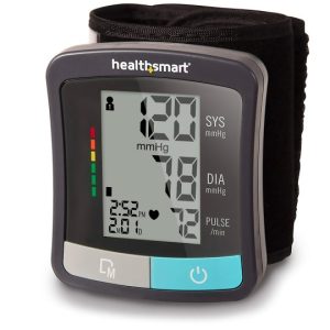Home Automatic Digital Blood Pressure Monitor MABIS One Size Fits Most Cuff Nylon Cuff 13 - 21 cm Wrist - 1 EA