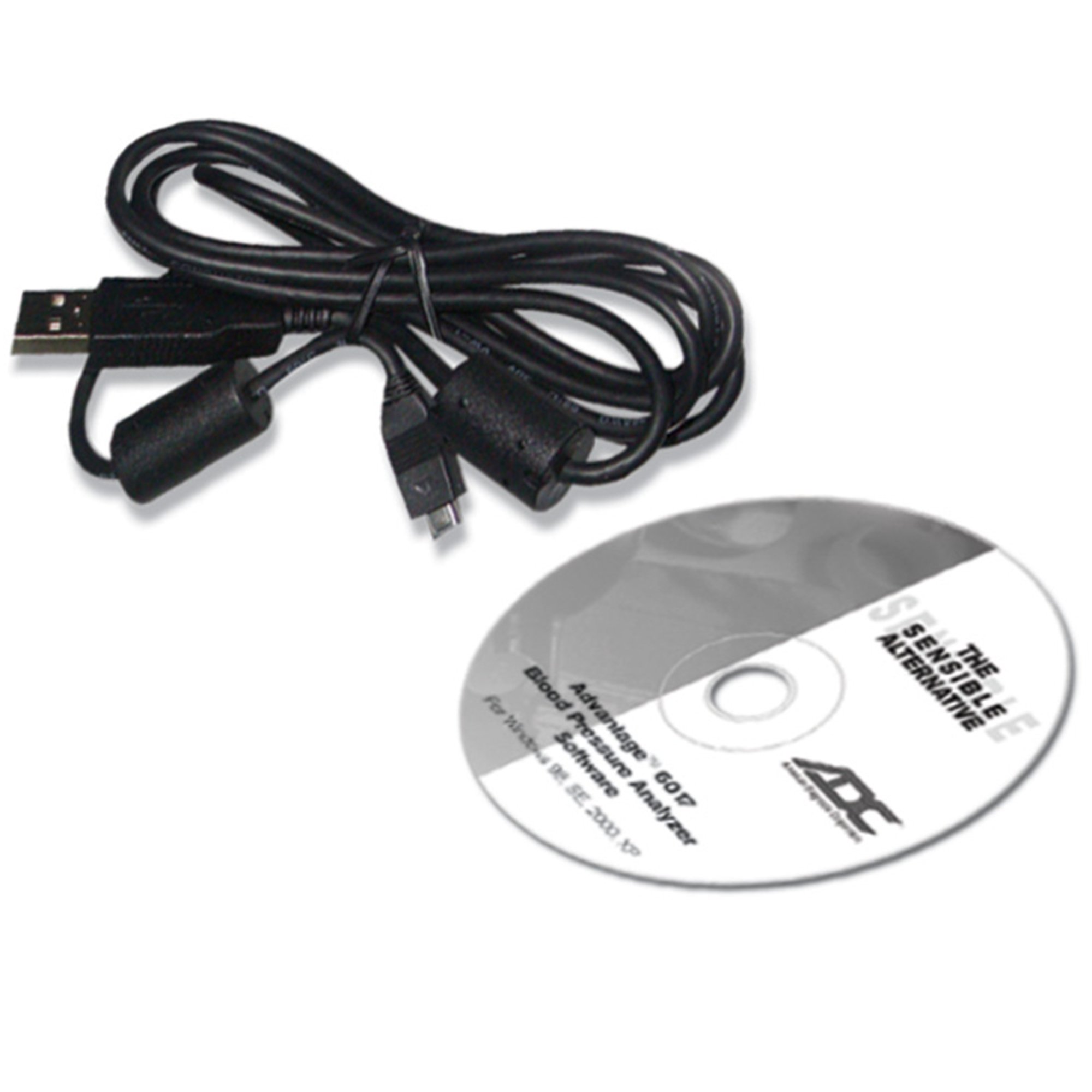 ADC Home Automatic Digital Blood Pressure Monitor Advantage 6021N Series Large Adult Cuff Nylon Cuff 32 - 52 cm Desk Model - 1 EA - Image 5