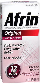 Afrin Nasal Spray Original - 1 EA