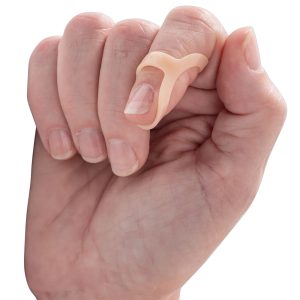 Finger Splint Oval-8 Adult Size 15 Pull-On Left or Right Hand Beige - Pack of 5