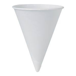 Bare Paper Cone Drinking Cup, 4-ounce capacity - Case of 5000