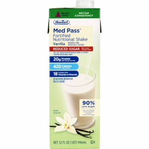 Med Pass Reduced Sugar Vanilla Fortified Nutritional Shake, 32-ounce carton - 1 EA