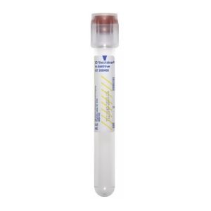 BD Vacutainer No Additive (Z) Plus Secondary Tube Plain 6 mL BD Hemogard Closure Polyethylene Terephthalate (PET) Tube - Case of 1000