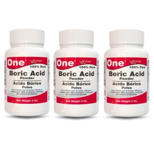 100% Boric Powder, Multipurpose Household Cleaner and Freshener, Pure Granular Formula, Versatile Use, 4oz