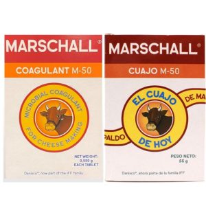 Marschall Coagulan M-50 Microbial Coagulant for Cheese Making Tablets