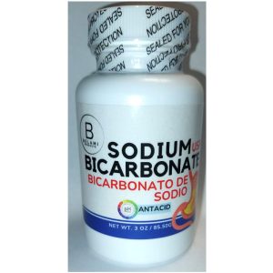 Sodium Bicarbonate Oral Powder for Antacid to Relieve Heartburn, Indigestion, and to Treat Acidosis 3 oz