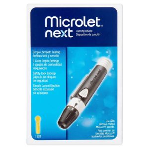 Lancing Device Microlet Push Button Activation Finger
- EA/1