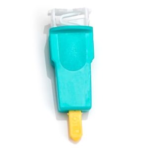 Capiject Safety Lancet, 1.5 mm Depth Blade Retractable Push Button Activation Finger - BX/200